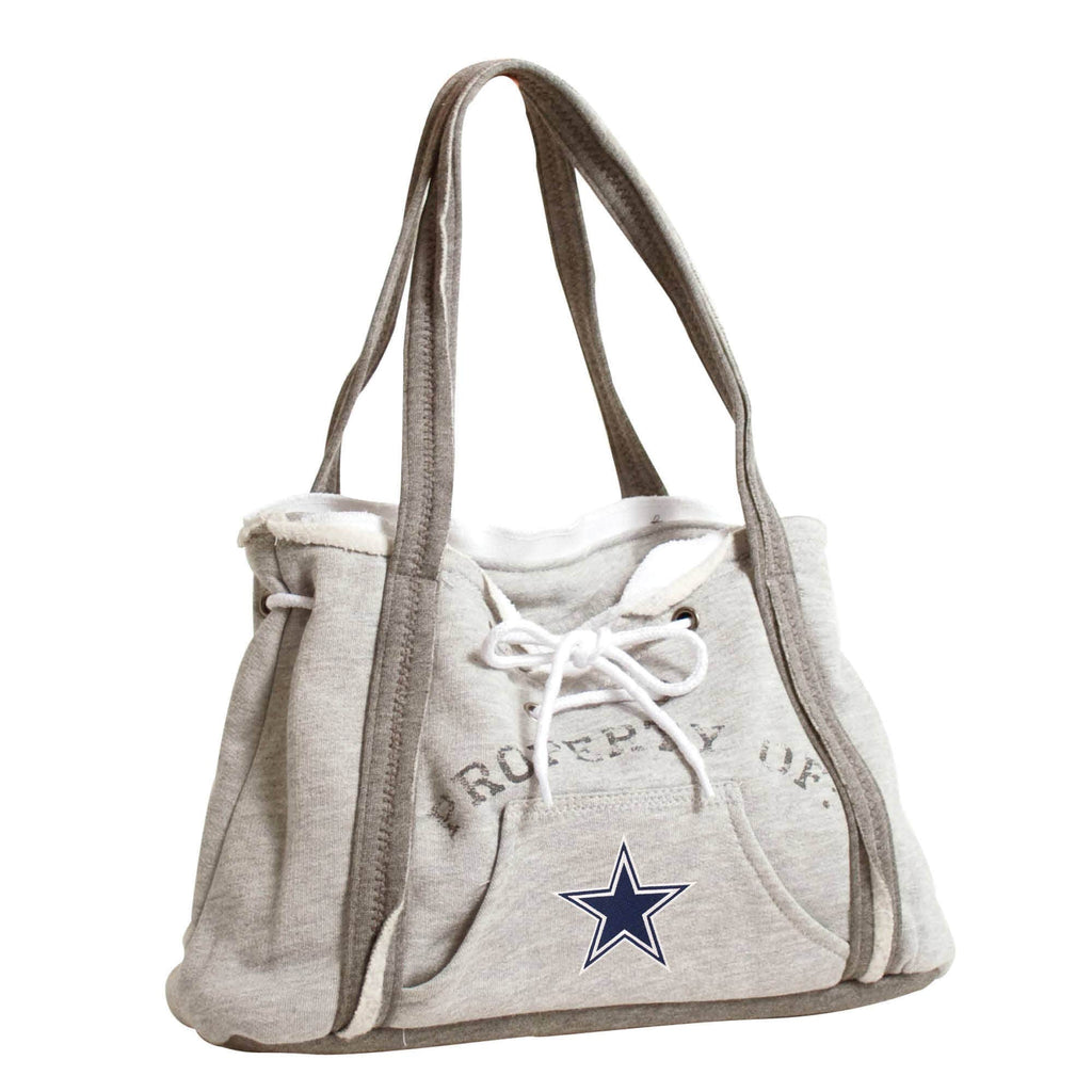 NFL Dallas Cowboys Hoodie Purse: Grey Little Earth Productions